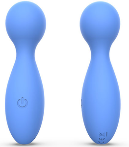 Vibradores de varita de silicona masajeador de cuerpo completo eléctrico inalámbrico; Juguete sexual personal masajeador de varita externo recargable - Product Image 1