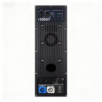 Module d'amplificateur audio Recordio Rayco 1500W 4 ohms classe D 1500DTX, caisson de basses, double commutation métallique, bouton de commande XLR, extérieur