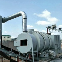 Penjualan Terbaik pengering putar panas Gas rajutan emas Dolomite gipsum pengering Drum putar industri