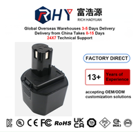 Batterie rechargeable au nickel 9,6 V pour perceuses et tournevis sans fil Ryobi, batterie de remplacement 1311146 1400669
