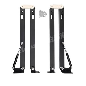 Accessoires de quincaillerie pour table pliante : Amortisseur à gaz silencieux et rail coulissant dissimulé pour table pliable au design moderne - Product Image 3