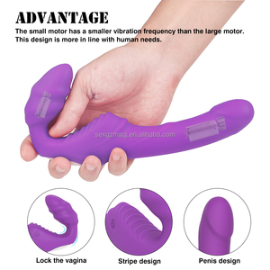 Vibrateur double extrémité en silicone MS Factory <span class=keywords><strong>Direct</strong></span>, jouet sexuel pour adultes conçu pour la masturbation féminine - Product Image 1