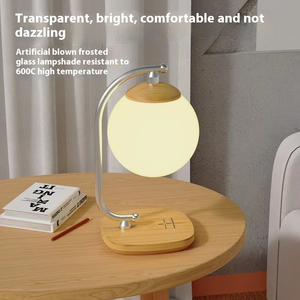 Hot Selling Intelligent Atmosphere Desk Lamp Bedroom <b>Bedside</b> Spherical Warm and Creative Reading Eye Protection Lamp - Product Image 2