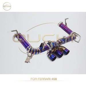 <span class=keywords><strong>ท่อไอเสีย</strong></span>สำหรับ Ferrari 458 ไทเทเนียม Catback คุณภาพสูง ไม่มีวาล์ว  ท่อเก็บเสียงเพิ่มประสิทธิภาพสำหรับ Ferrari - Product Image 2