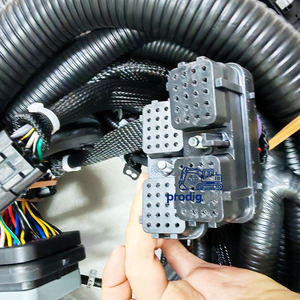 Arnés de cableado principal original HX340 2BK9-01013 2BK9-01010, marco de arnés, conjunto de caja de fusibles 10A 20A 30A, arnés HX340SL - Product Image 5