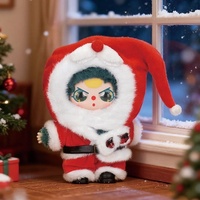 100% authentique bébé trois joyeux noël série boîte aveugle BB3 jouets en peluche décorations d'arbre de noël boîte-cadeau