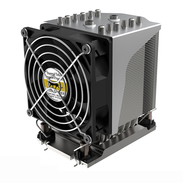 COOLSERVER LGA4189 4UM96 Server Radiator CPU Air Cooler Heat Dissipation 6 Heat Pipe Cooling 4U Intel Motherboard TDP 320W