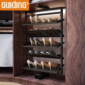 <span class=keywords><strong>Alto</strong></span> zapato Rack estante del Gabinete de organizador deslizante de cierre suave de <span class=keywords><strong>180</strong></span> grados de rotación girando <span class=keywords><strong>armario</strong></span> organizador de zapatos - Product Image 2