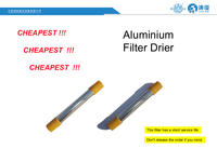 Nouveau filtre déshydrateur Taojun en cuivre pour système de réfrigération/congélation/climatisation, extrémités scellées, noyau à tamis moléculaire, garantie 1 an