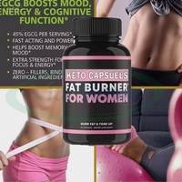 VitaSpring Suplemento Keto Diet Bhb Cápsula Pastillas para quemar grasa Adelgazamiento rápido Comida nocturna Keto Bhb Cápsulas