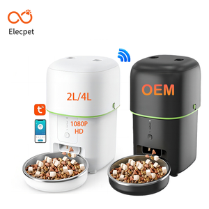 Elecpet pemberi makan hewan peliharaan otomatis, desain ringkas Mini 6 makanan untuk kucing dan anjing - Product Image 1