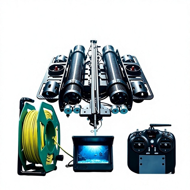 Carbon Fiber Underwater Drone Underwater Visual Fish Catching Robot Wholesale Price Smart Robot Shandong Texas