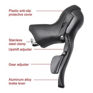 <span class=keywords><strong>Desviador</strong></span> <span class=keywords><strong>Delantero</strong></span> de Aleación de Alta Calidad REDLAND Hecho en China para <span class=keywords><strong>Bicicleta</strong></span> de Carretera de 8 Velocidades - Product Image 3