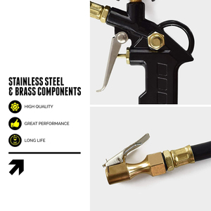 <span class=keywords><strong>Misuratore</strong></span> di <span class=keywords><strong>pressione</strong></span> del gonfiatore per <span class=keywords><strong>pneumatici</strong></span> digitale automatico 3 in 1 per auto SUV camion moto bicicletta - Product Image 6