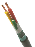 Cable de Alimentación Premium VV22 con Conductor de Cobre Blindado con Cinta de Acero, Revestimiento de PVC, Clasificación IP68, 0.6/1kV para Entierro Directo y Cableado Industrial