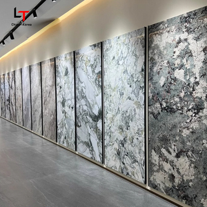 גבוהה זיגוג פנים קישוט במבוק פחם עץ פורניר פאנל קריסטל פחם קריסטל פנל שיש לוח pvc - Product Image 5