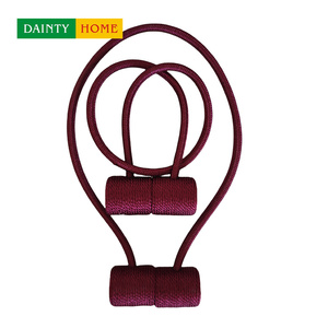 Embrasse de rideau magnétique magique pour la décoration de la maison Pistes et accessoires de poteau élégants - Product Image 2