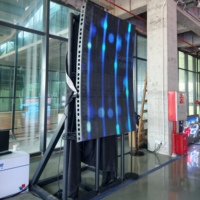Портативный цифровой LED-экран для помещений: рекламный видеоэкран для лифтов, высокой яркости, на заказ для аэропортов, отелей, банков