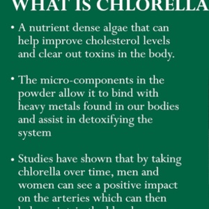 Cápsulas de Chlorella Orgánica Premium, Polvo de Pared Celular Rupta, Alto Contenido de Clorofila, Hierro y Proteínas, Apoyo Inmunológico y Digestivo para Adultos - Product Image 3