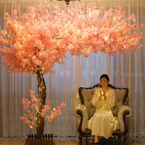 Nhà khách sạn nhà hàng trang trí mô phỏng nhà máy hoa nhân tạo Sakura hoa anh đào cây - Product Image 5