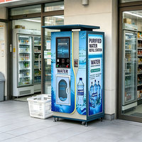 Distributeur Automatique d'Eau Pure ou Froide 24h/24, Nouveau Modèle 2026 avec Conception Antivol et Anti-Vandalisme