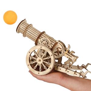 Modelo de Rompecabezas de Cañón de Madera 3D, Juguete Educativo Lanzable, 101~500 Piezas, para Mayores de 5 Años, Unisex - Product Image 2
