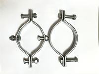 Collier de poteau facile à installer avec boulons et écrous pré-assemblés