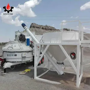 SDDOM hot sale cement hopper silo with big conveying capacity