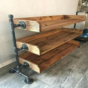 Espositore per <span class=keywords><strong>Scarpe</strong></span> in Stile Retrò di Alta Qualità, Scaffale in Metallo Industriale, Supporto per <span class=keywords><strong>Scarpe</strong></span> in Ferro Nero, OEM o ODM - Product Image 1