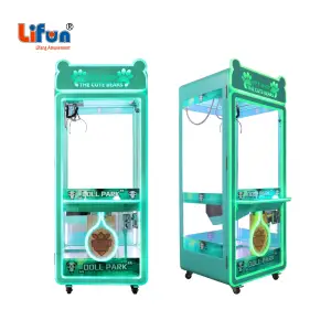 Заводская прозрачная кукольная игрушка Lifun, автомат с монетоприемником