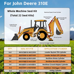 DYN AH149813 AH-149813油圧ステアリングロッドシールキットアングルバケットステアリングチルトシリンダーシールキット<span class=keywords><strong>John</strong></span> <span class=keywords><strong>Deere</strong></span>用 - Product Image 5