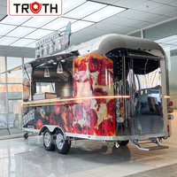 Truth Food Truck Bäckerei Voll Ausgestattete Mobile Küche für Brot, Gebäck, Kaffee, Desserts und Outdoor-Streetfood-Service