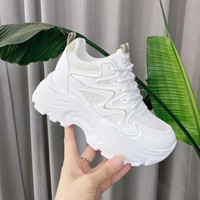 Chaussures de course décontractées respirantes à semelle épaisse et antidérapante pour femmes, idéales pour les activités de plein air – Nouvelle collection en promotion