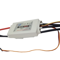 ESC Flier 180A pour moteur brushless 3-16S LiPo, boîte de programmation pour bateau RC, pièce essentielle pour des performances optimales