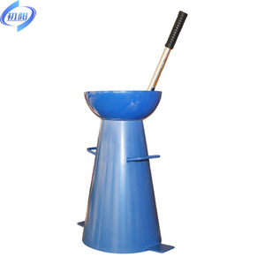 Bester Preis Komplettes Set Einstellkonus-Apparat für Beton (Einstellkonus/Bodenplatte/Trichter und Stampfer und Stahllineal) - Product Image 2