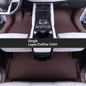 Karpet Mobil Anti-Slip <span class=keywords><strong>3</strong></span>-Piece Kulit Asli Tebal 10MM Mewah yang Dapat Disesuaikan Tahun 2025 untuk Suzuki Spacia/Daihatsu Fit/Ciaz/CR-V - Product Image 6