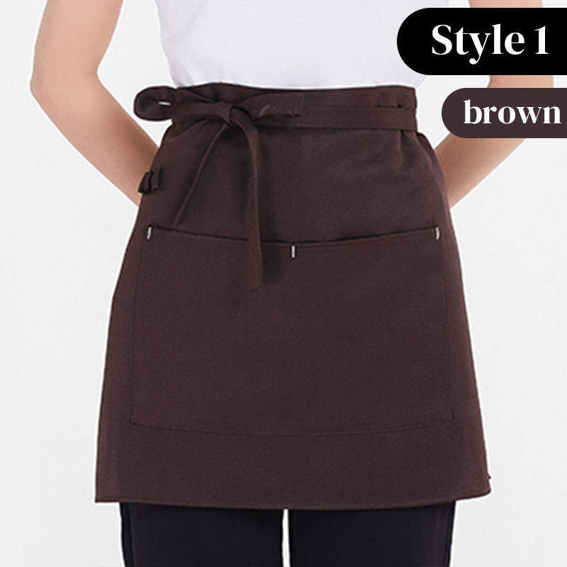 Brown [pencil case style] small apron