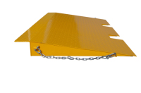 Rampe de conteneur robuste CRN6, plateforme de chargement et de déchargement pour chariot élévateur, pour conteneurs d'expédition standard de 10/20/40 pieds