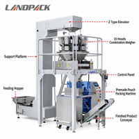 Machine d'emballage pour sachets préformés Doypack de nourriture pour chiens, de café en grains et de bœuf séché