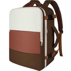 Sac à dos <span class=keywords><strong>de</strong></span> voyage pour <span class=keywords><strong>femme</strong></span>, sac pour ordinateur portable 15,6 pouces avec pochette à chaussures, port USB et compartiment humide - Product Image 1