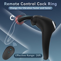 Neues männliches Sexspielzeug für Männer Big Cock Masturbation Ring Leistungs starke Fernbedienung Vibrierender Penis ring