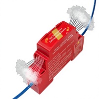 Extincteur à Réponse Rapide 3s Boerda QRRO.01G/S-FA pour Armoire Électrique, Suppression d'Incendie par Aérosol sur Rail DIN