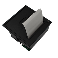 Printer Barcode Thermal 58mm dengan RTC, Printer Mini Terintegrasi dengan Antarmuka USB+RS232/TTL, Bluetooth Opsional