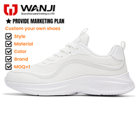 Baskets basses en maille respirante, légères et robustes, chaussures décontractées, vente en gros directe d'usine, logo personnalisé, chaussures de course unisexes