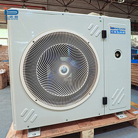 Unidad de Compresor para Cuarto Frío de Alto Rendimiento de 5HP Scroll R507 con Bomba Condensadora y Evaporador para Sistema de Refrigeración Comercial