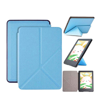 Étui en cuir intelligent Transformer PC Smart Cover, étui pour tablette en cuir PU avec béquille pliable pour Kindle Paperwhite 12e génération 2024 7 pouces