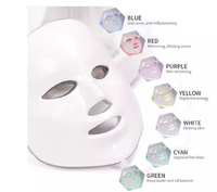 Appareil d'hydrodermabrasion portable 7 en 1 pour le traitement anti-rides, l'exfoliation, le nettoyage des pores, le lifting du visage et le traitement de l'acné, utilisation corporelle