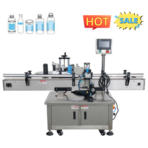 Máquina Etiquetadora Automática de Botellas Redondas de Alta Velocidad con Impresora de Fecha y Sistema Servo - Product Image 1