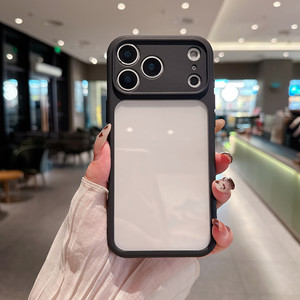 Funda para iPhone 17 Pro, color sólido, diseño simple, disipación de calor en las cuatro esquinas, cobertura total, a prueba de golpes - Product Image 2