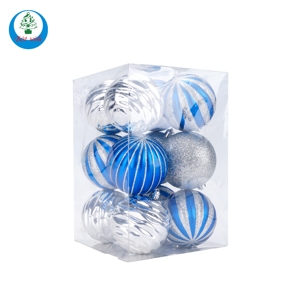 Bolas de Navidad de plástico impermeables únicas de alta calidad bola decorativa interior reutilizable calidad garantizada para Navidad - Product Image 5